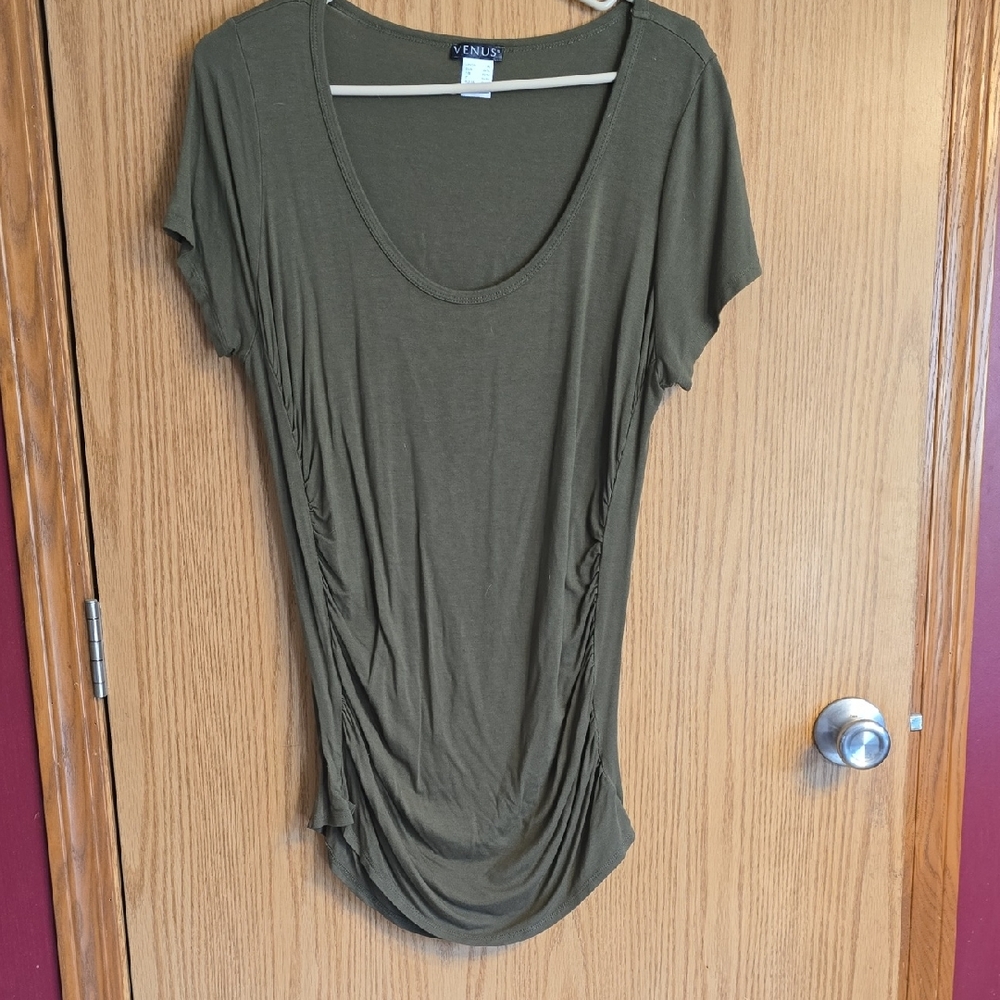 VENUS Khaki Short Sleeve Women's Tee